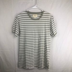 S/S Striped Grey Crewneck T-Shirt